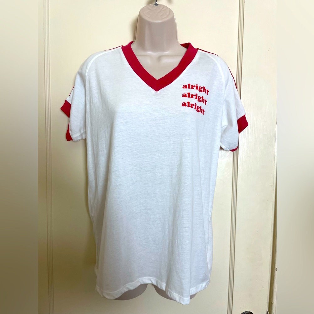 Camp Collection “alright alright alright” T-shirt "Dazed and Confused" NWT